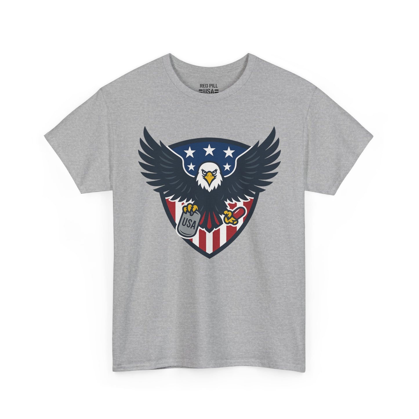 Red Pill USA logo Tee