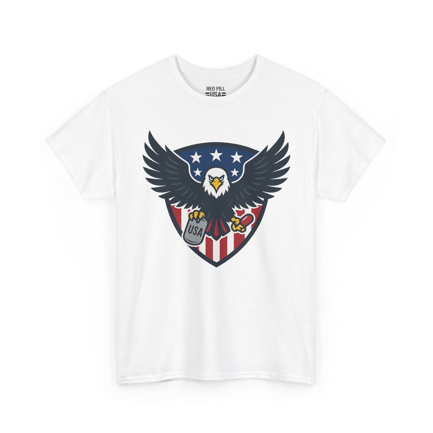 Red Pill USA logo Tee