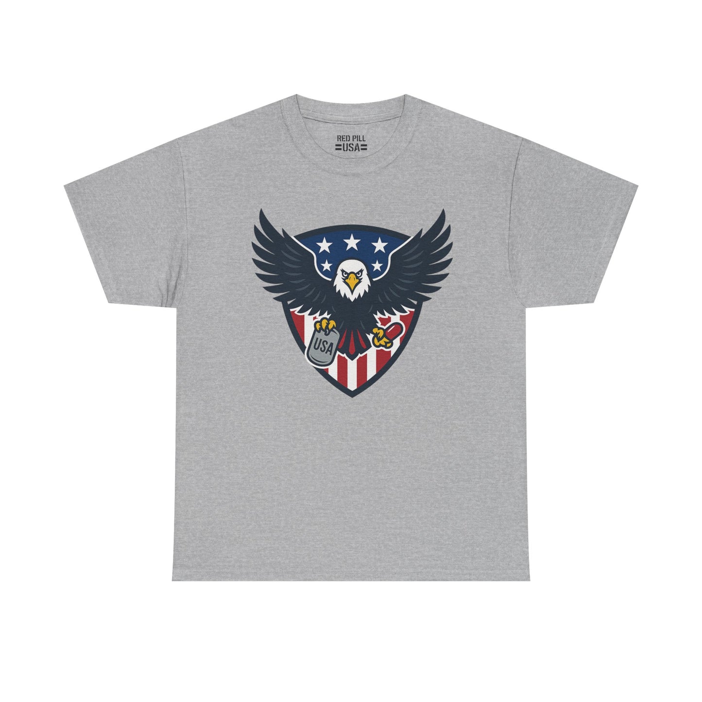 Red Pill USA logo Tee