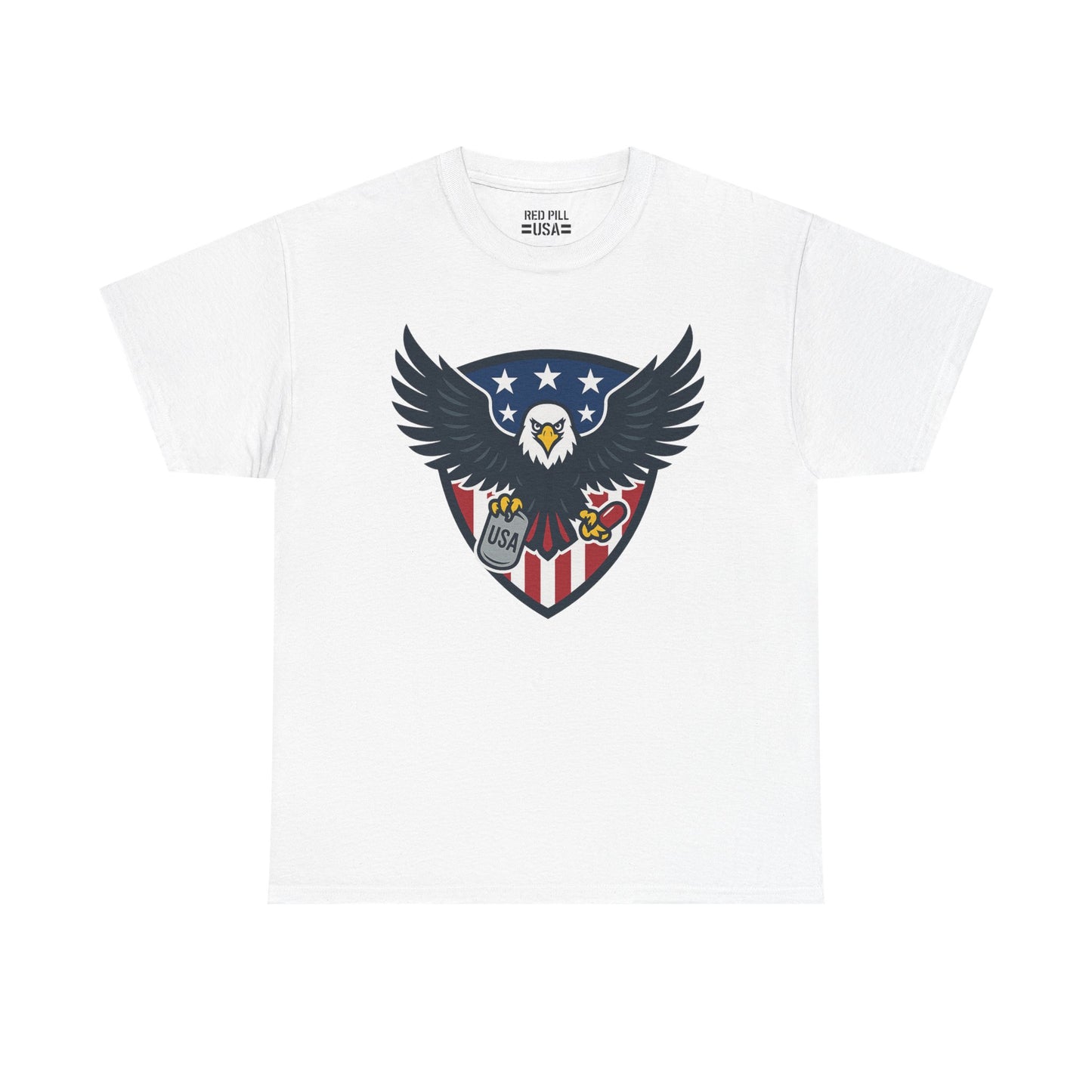 Red Pill USA logo Tee