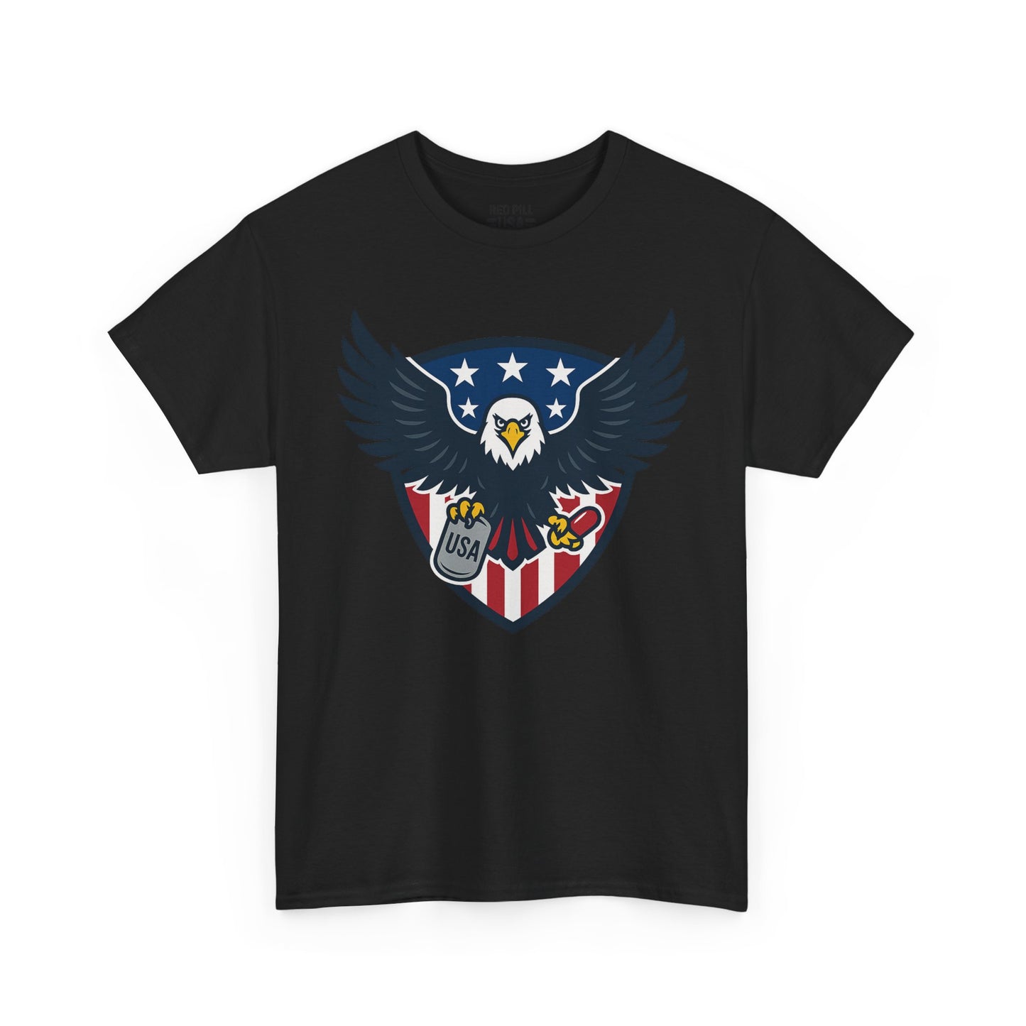 Red Pill USA logo Tee
